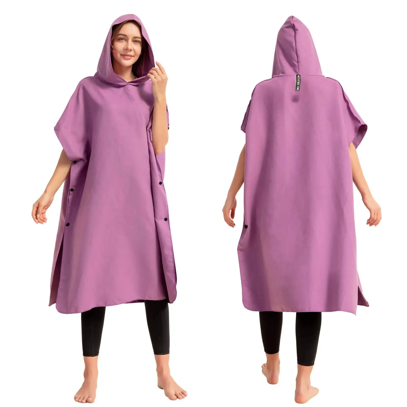 Premium Changing Towel Poncho - Playa 2.0 - PURPLE Poncho Playa.