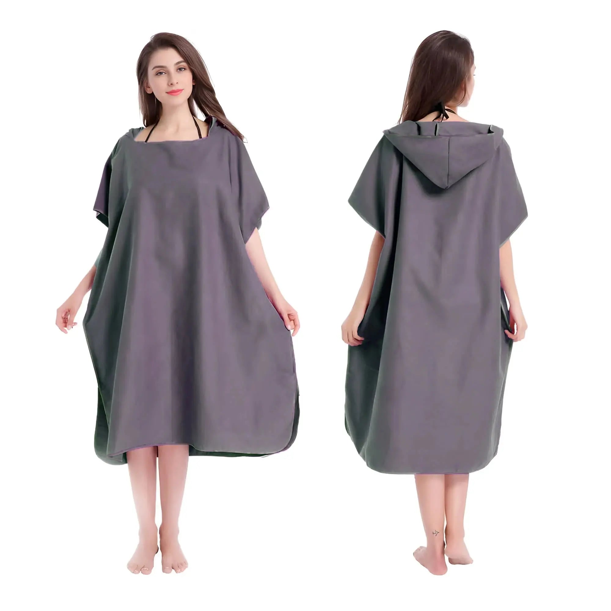 Premium Changing Towel Poncho - Playa 2.0 - DARK GREY Poncho Playa.